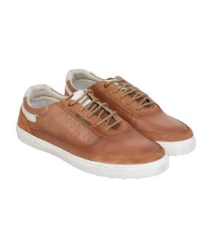 Follow Tan - Men's Casual Leather Lace-ups