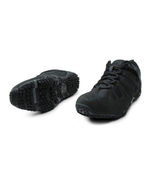 Rowan Black - Men's Casual Lace-up  Leather Shoes