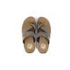 Sandalwood Khaki - Men's Leather Open Sandals