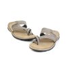 Sandalwood Khaki - Men's Leather Open Sandals
