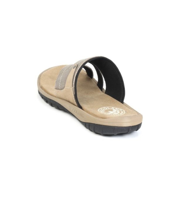 Sandalwood Khaki - Men's Leather Open Sandals