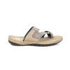 Sandalwood Khaki - Men's Leather Open Sandals