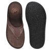 Windwalker RB Brown - Men's Leather Slip-on Sandals