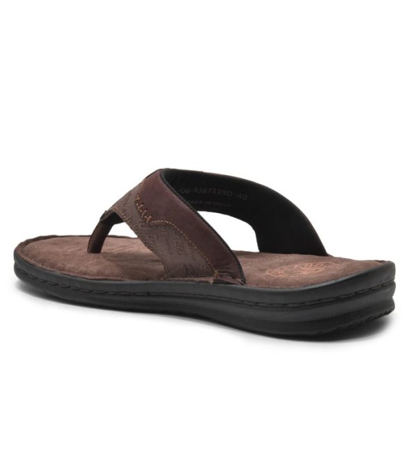Windwalker RB Brown - Men's Leather Slip-on Sandals