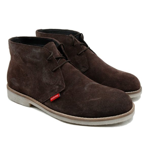 Moonstone Brown - Ladies Suede Chukka Boots
