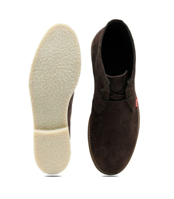 Moonstone Brown - Ladies Suede Chukka Boots