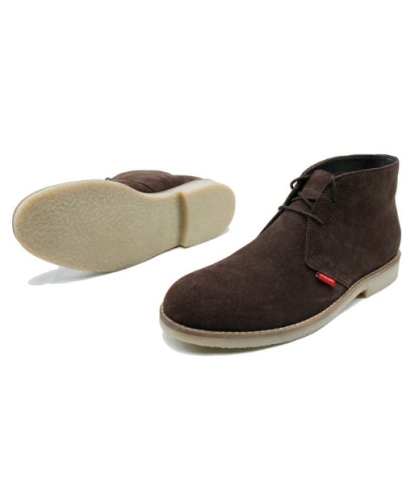 Moonstone Brown - Ladies Suede Chukka Boots