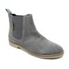 Sunstone Grey - Ladies Straight Cut Suede Chelsea Boots